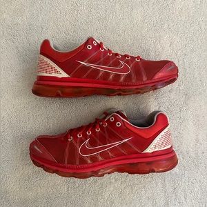Nike Air Max 2009 “Action Red” Sneakers Sz 12